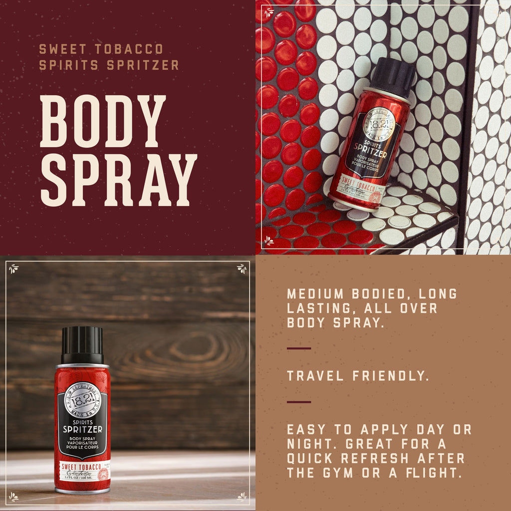 18.21 Man Made Spirits Spritzer Body Spray