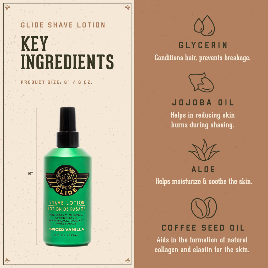 18.21 Man Made Spiced Vanilla Glide Shave Lotion