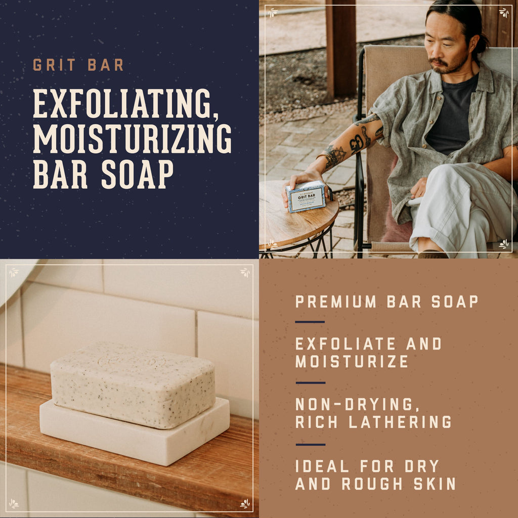 18.21 Man Made Grit Bar Soap