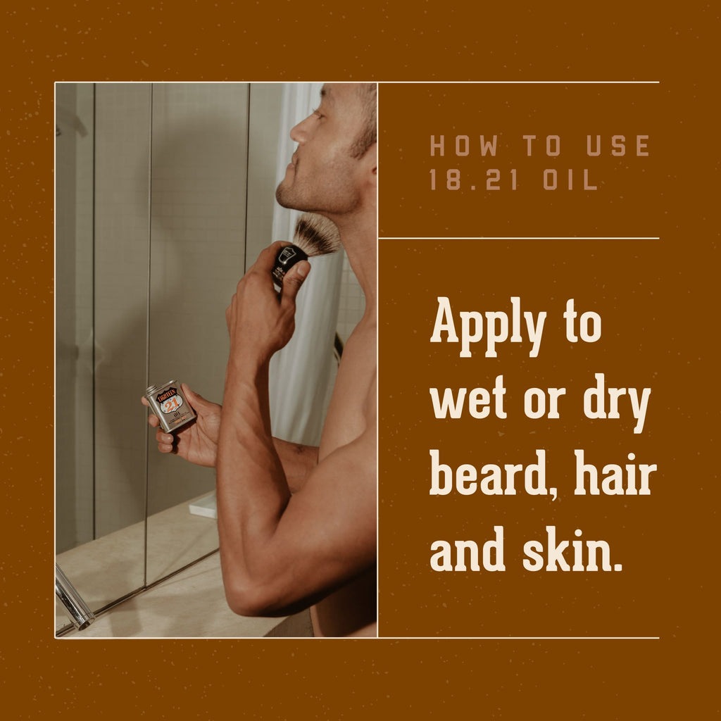 18-21 Man Made Noble Oud Beard, Hair and Skin Oil