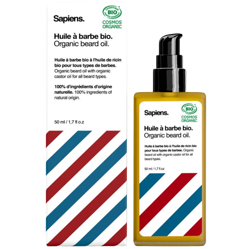 Sapiens Organic Beard Oil 50ml