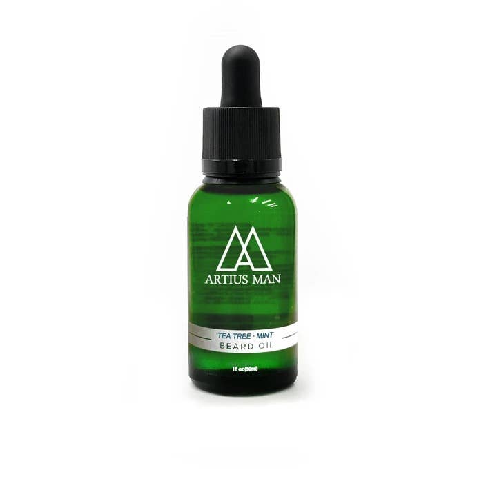 Artius Man 1 Oz. Beard Oil - Tea Tree Mint