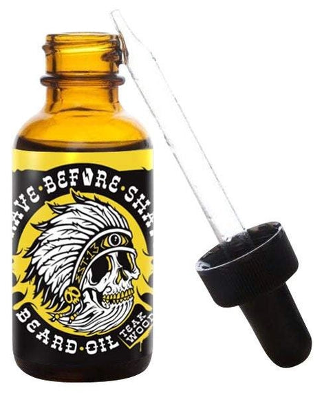 Grave Before Shave Beard Oil Teakwood Blend