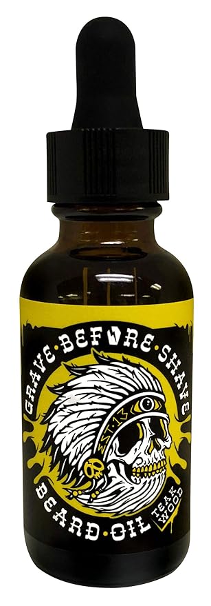 Grave Before Shave Beard Oil Teakwood Blend