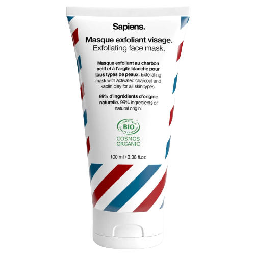 Sapiens Organic Exfoliating Face Mask 100ml