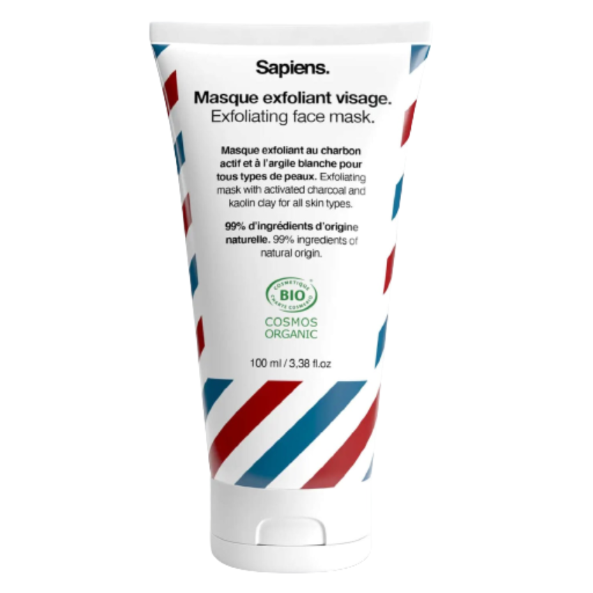 Sapiens Organic Exfoliating Face Mask 100ml