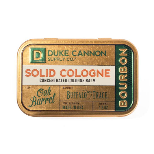 Duke Cannon Solid Cologne Bourbon