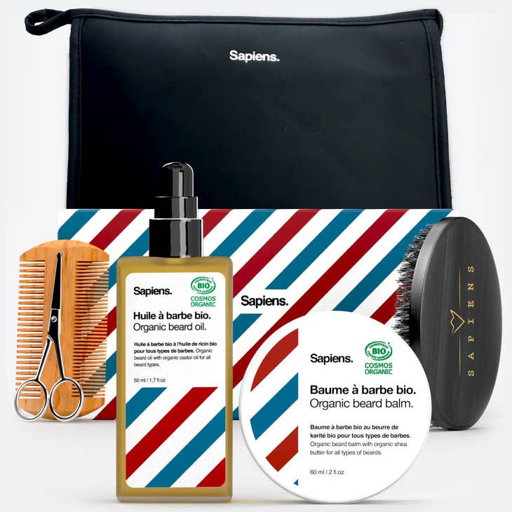 Sapiens Beard Care Set - Beard Care And Accessories