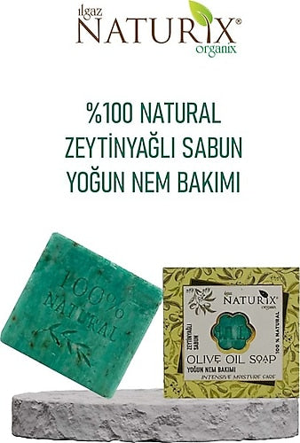 Naturix Organix Natural Olive Oil Soap Skin and Hair Soap