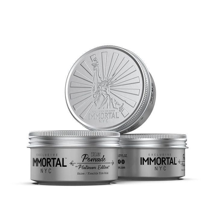 Immortal NYC Platinum Cream Pomade 150ml