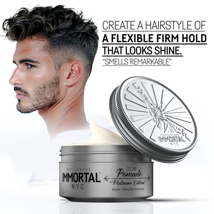 Immortal NYC Platinum Cream Pomade 150ml