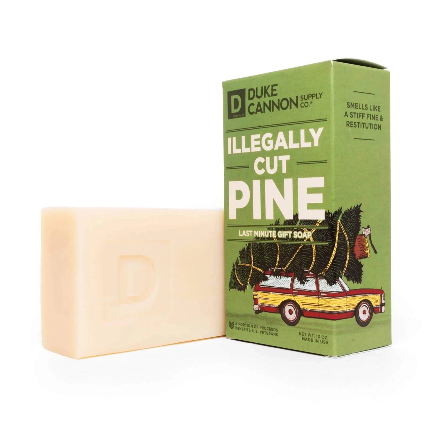 Duke Cannon Illegally Cut Pine Soap