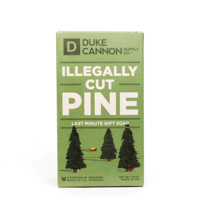 Duke Cannon Illegally Cut Pine Soap