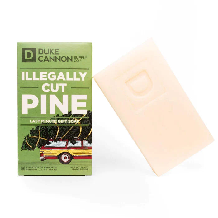 Duke Cannon Illegally Cut Pine Soap